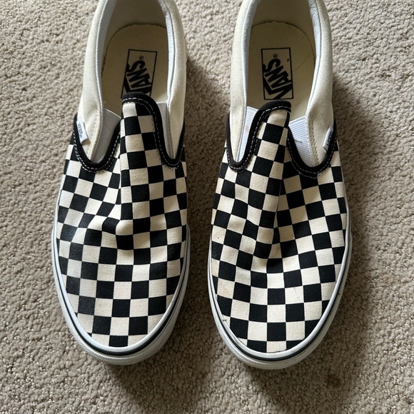Vans Classic Slip-On sneakers checkerboard black cream - Picture 3 of 5